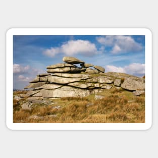 The Cheesewring, Stowes Hill, Bodmin Moor, Cornwall Sticker